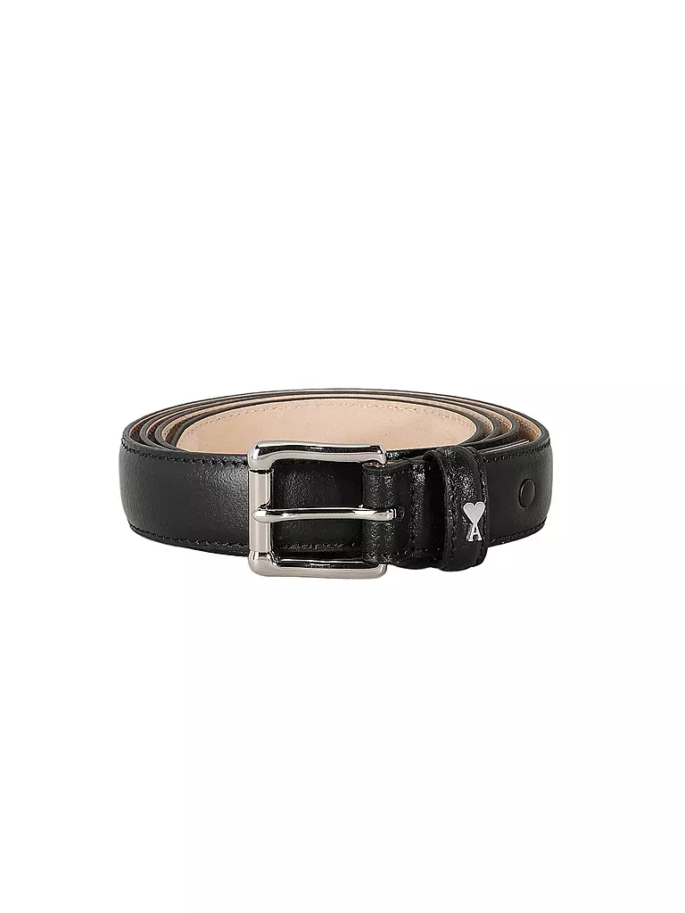 AMI PARIS | Ledergürtel | schwarz