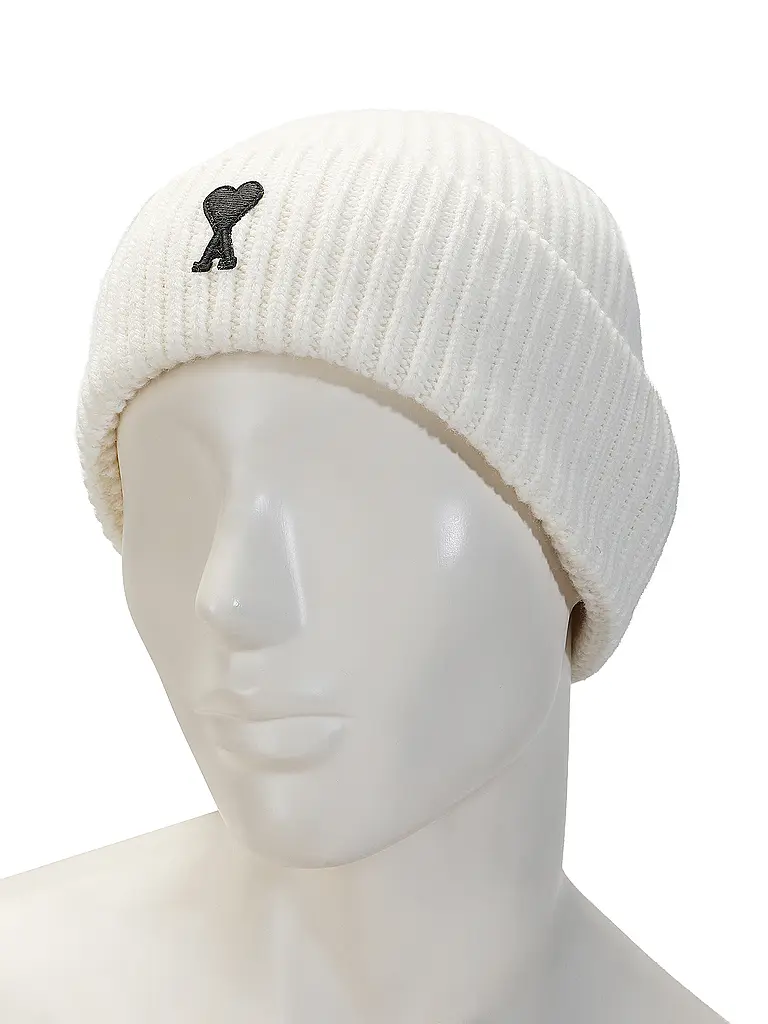 AMI PARIS | Mütze - Haube  | creme
