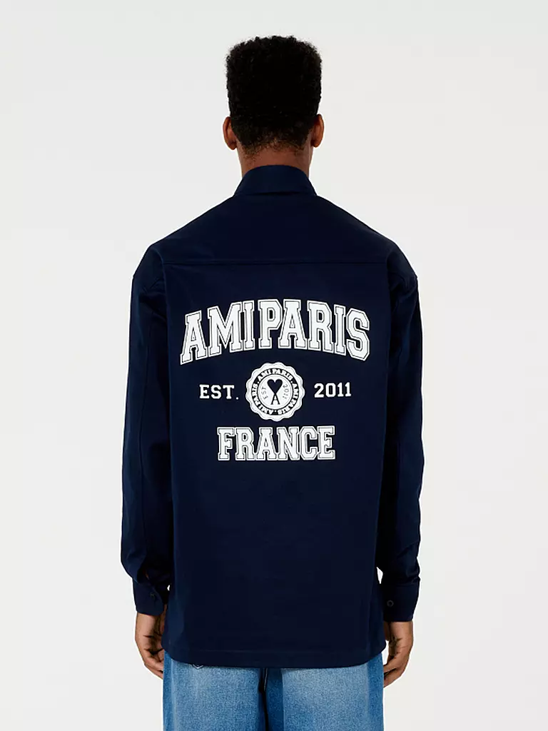 AMI PARIS | Overshirt | blau