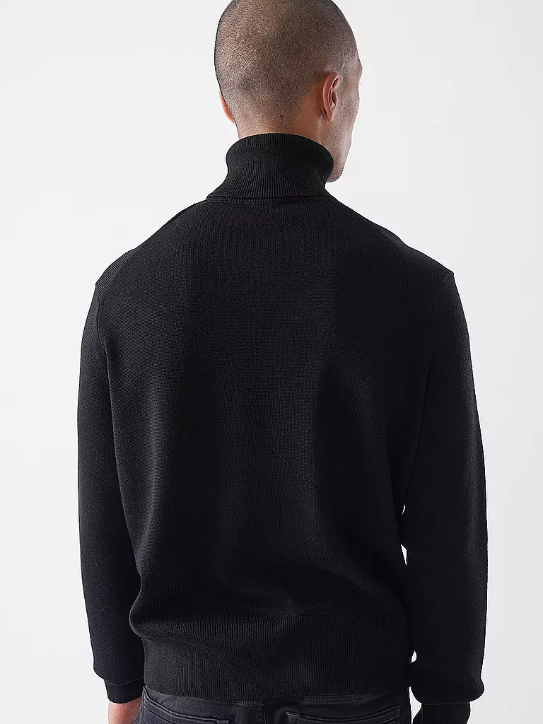 AMI PARIS | Rollkragenpullover  | schwarz