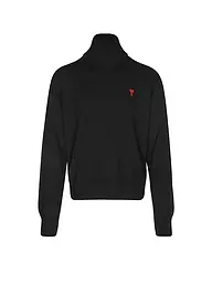 AMI PARIS | Rollkragenpullover | schwarz