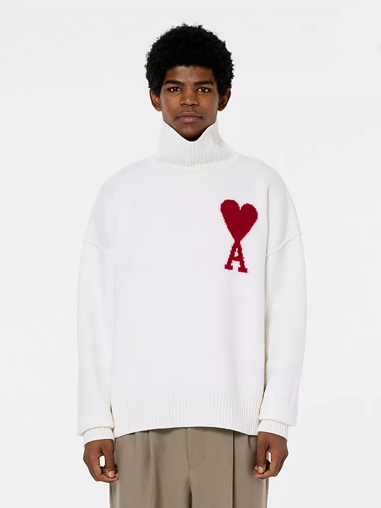 AMI PARIS | Rollkragenpullover | schwarz