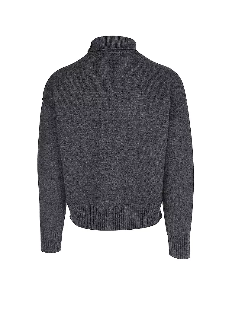 AMI PARIS | Rollkragenpullover | schwarz