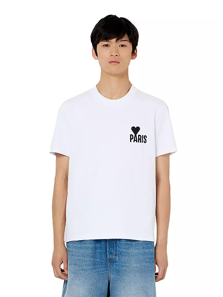 AMI PARIS | T-Shirt  | weiss