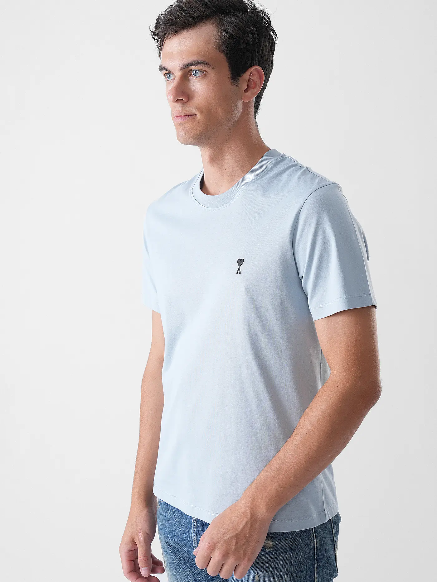 AMI PARIS | T-Shirt  | hellblau