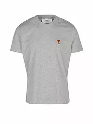 AMI PARIS | T-Shirt AMI DE COEUR | grau