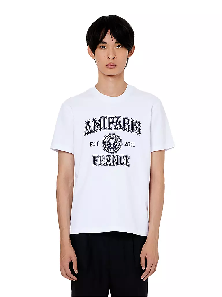 AMI PARIS | T-Shirt | weiss