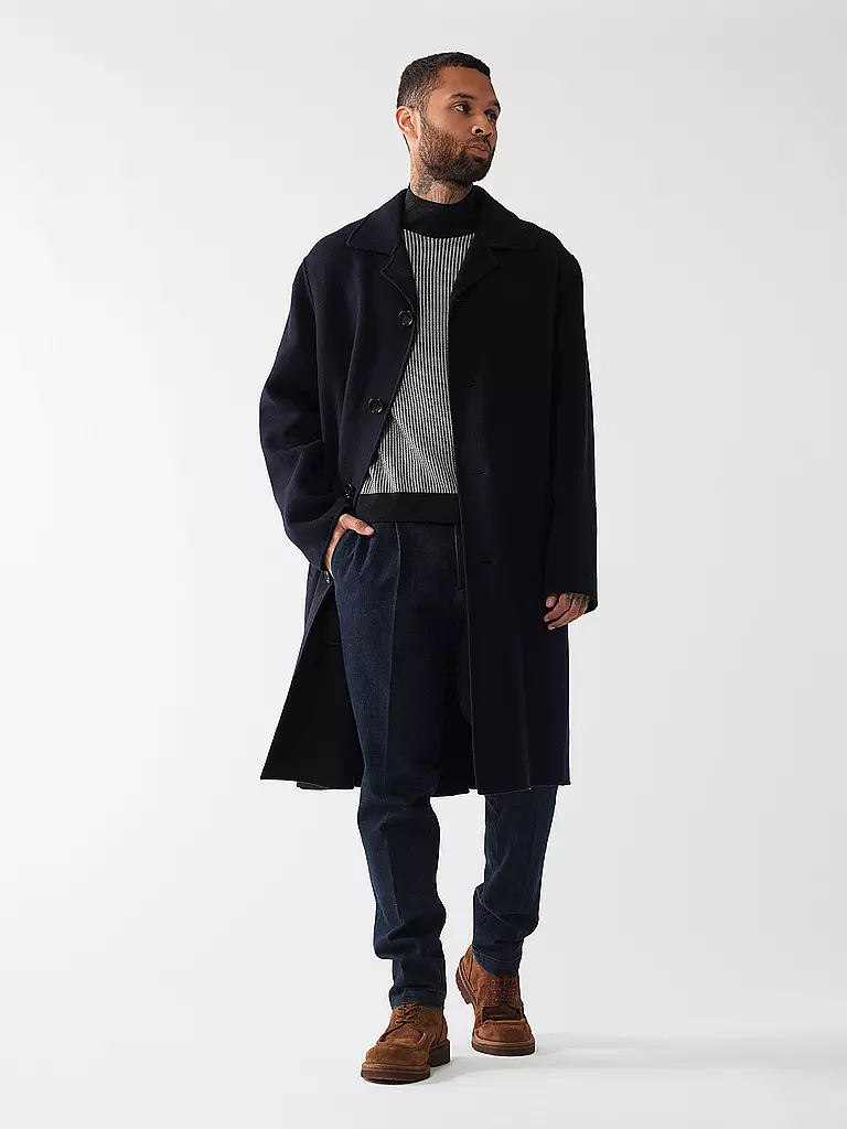 AMI PARIS | Wollmantel | dunkelblau