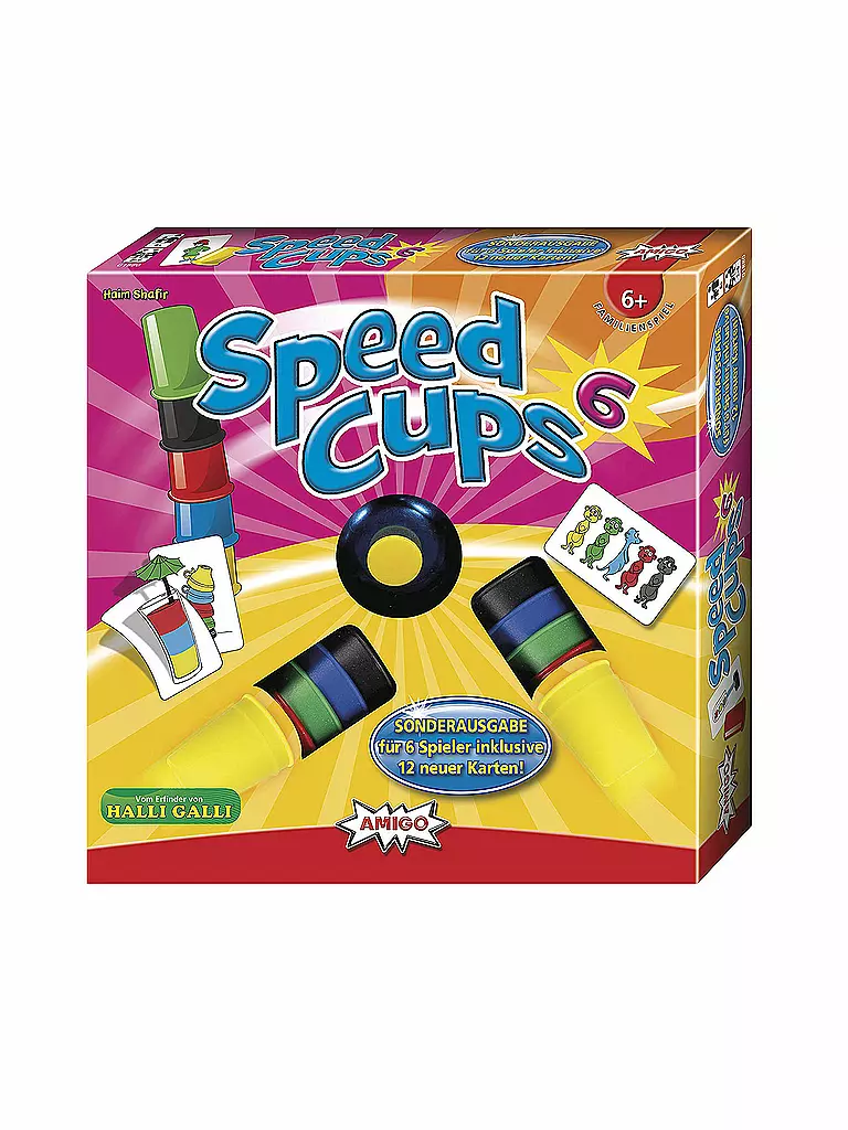 AMIGO | Speed Cups 6 | keine Farbe
