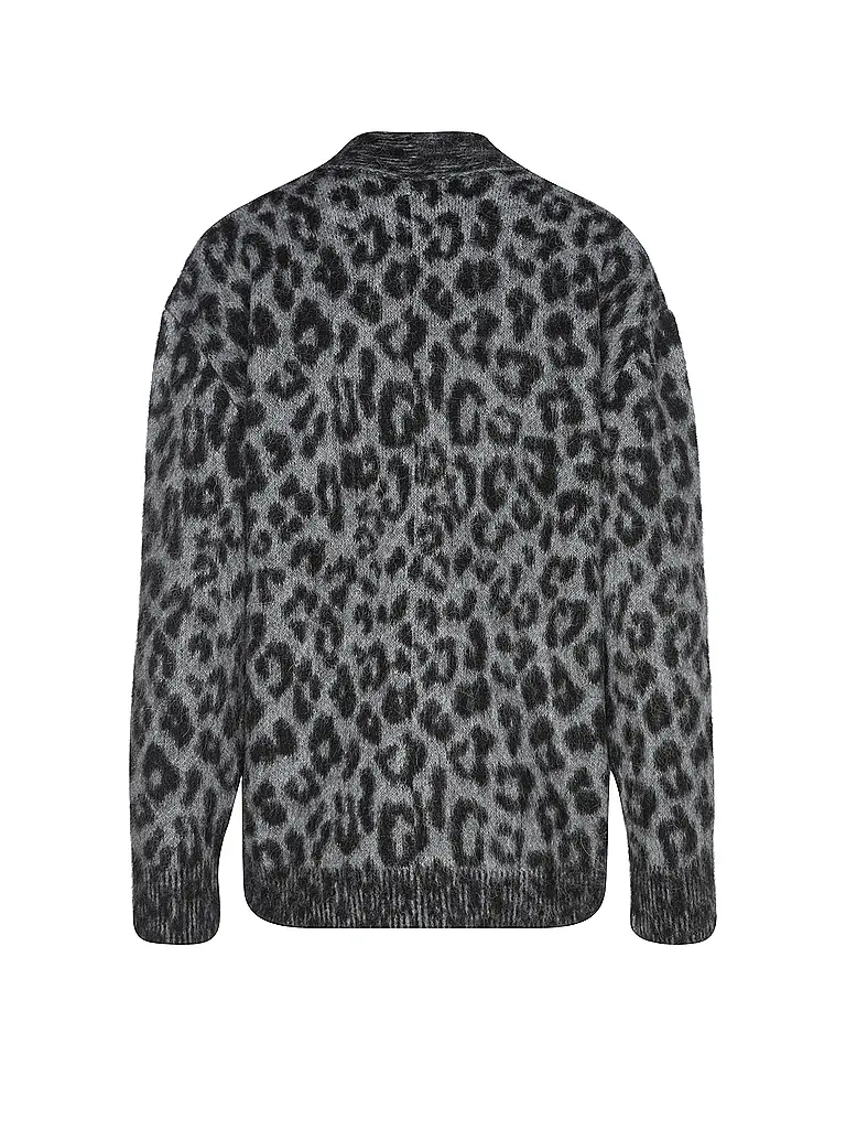 ANINE BING | Cardigan BANK | grau