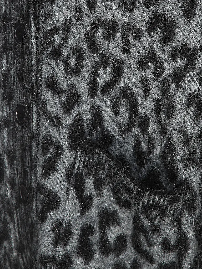 ANINE BING | Cardigan BANK | grau