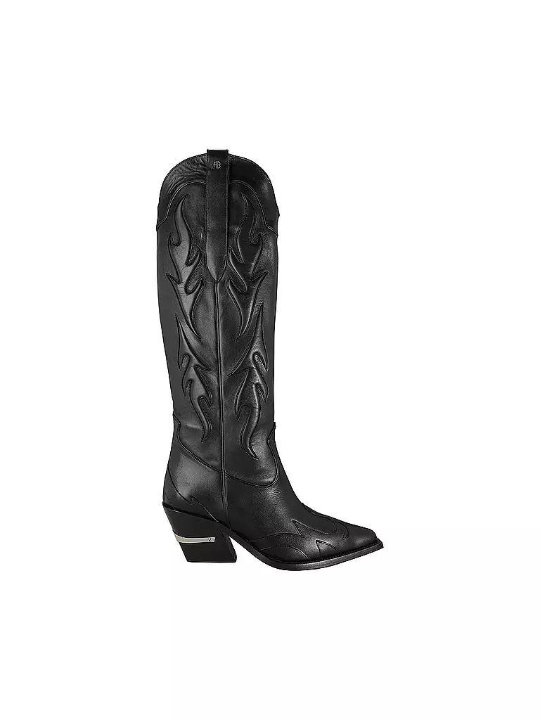 ANINE BING Cowboy Boots TIANA schwarz