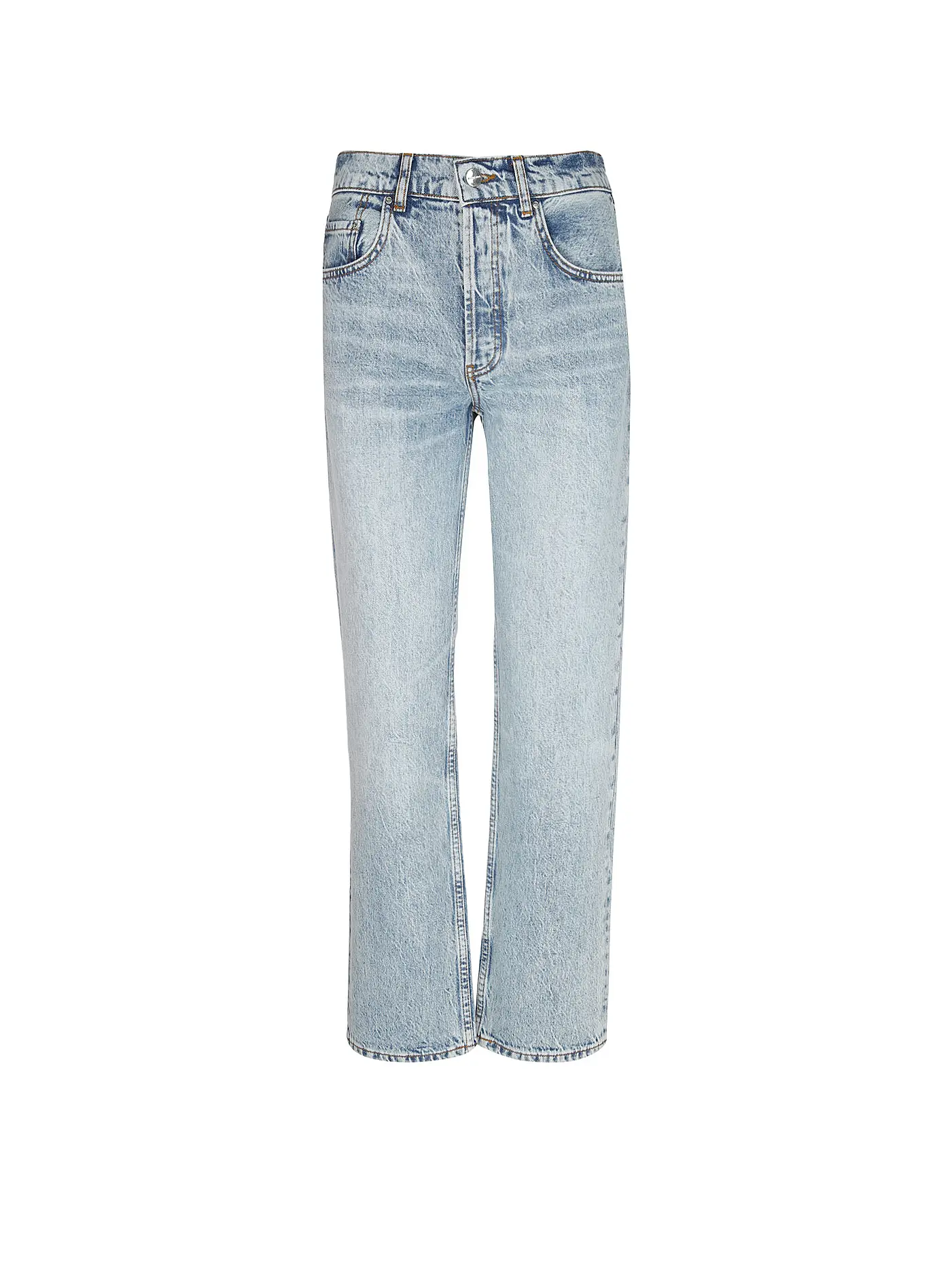 ANINE BING | Jeans Straight Fit BENSON  | blau