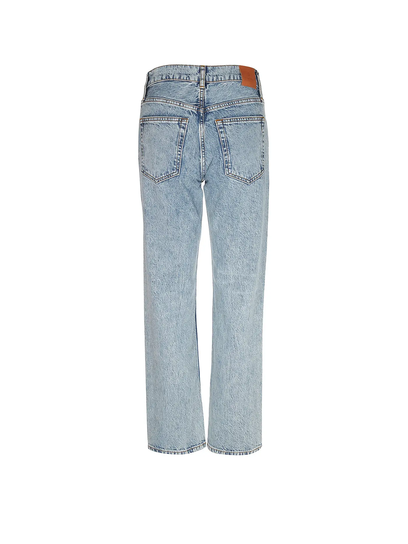 ANINE BING | Jeans Straight Fit BENSON  | blau