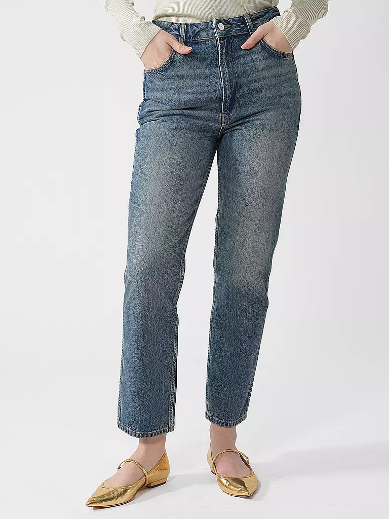 ANINE BING | Jeans Straight Fit | dunkelblau