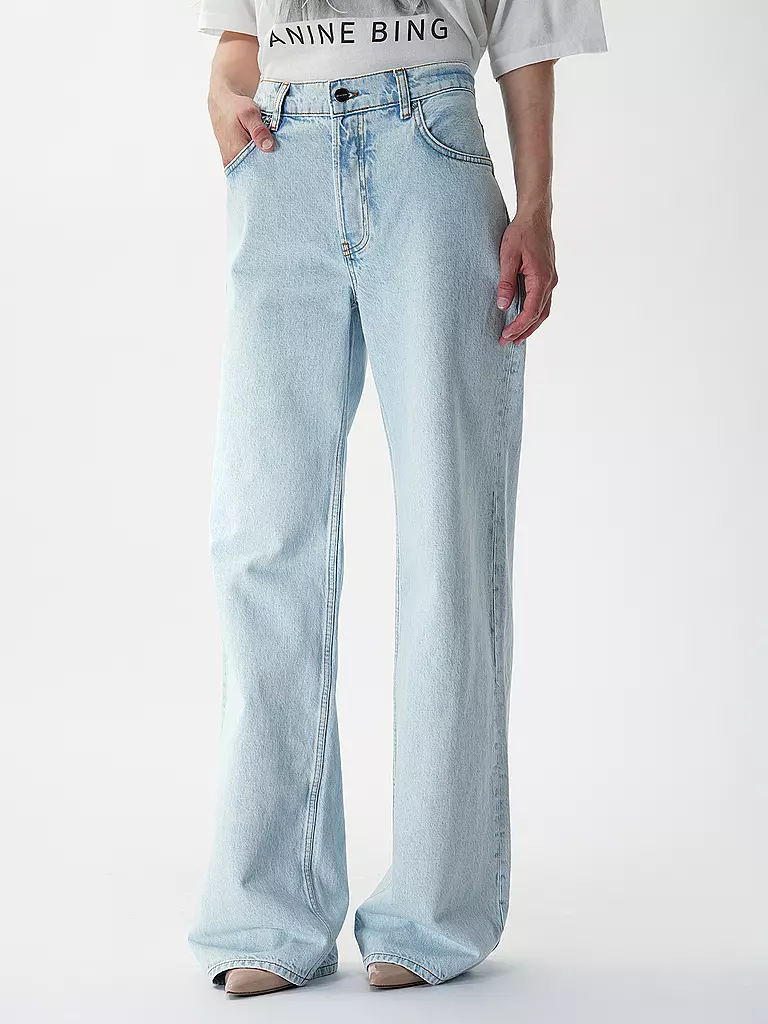 ANINE BING | Jeans Wide Fit HUGH | blau