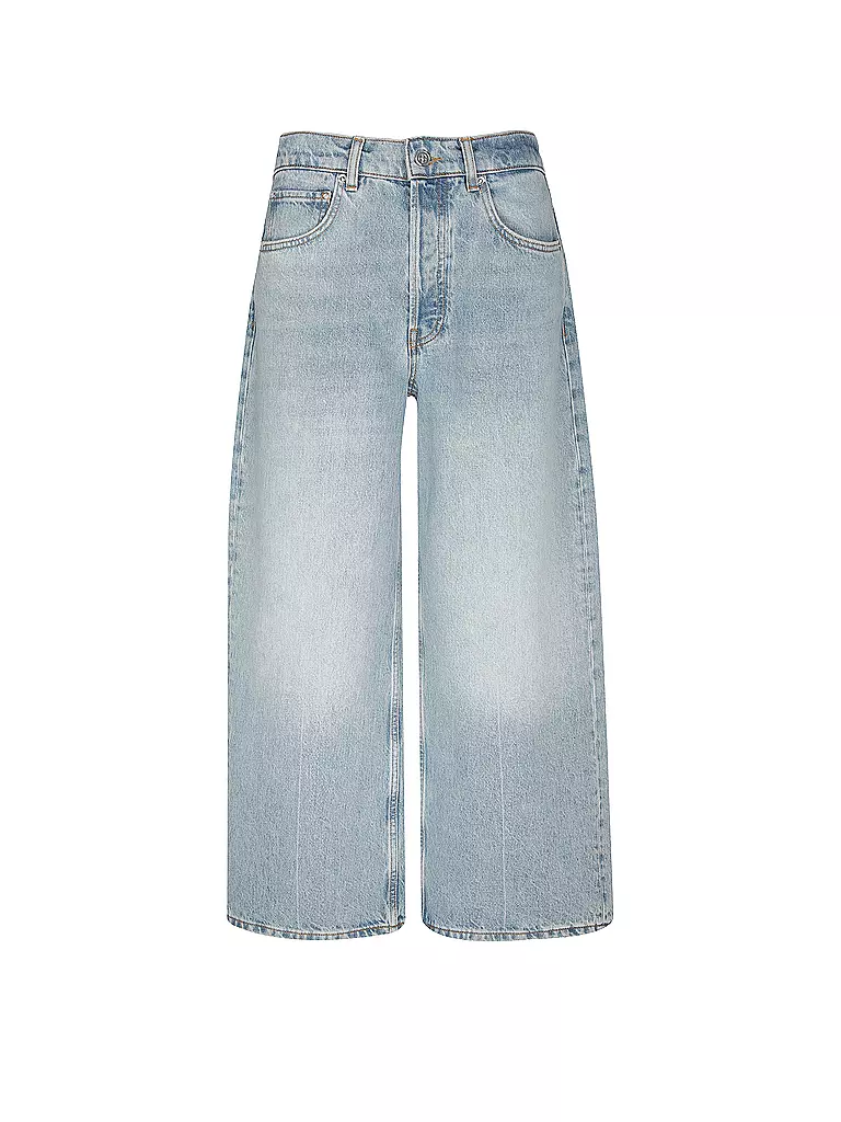 ANINE BING | Jeans Wide Leg 7/8 HEATH  | blau