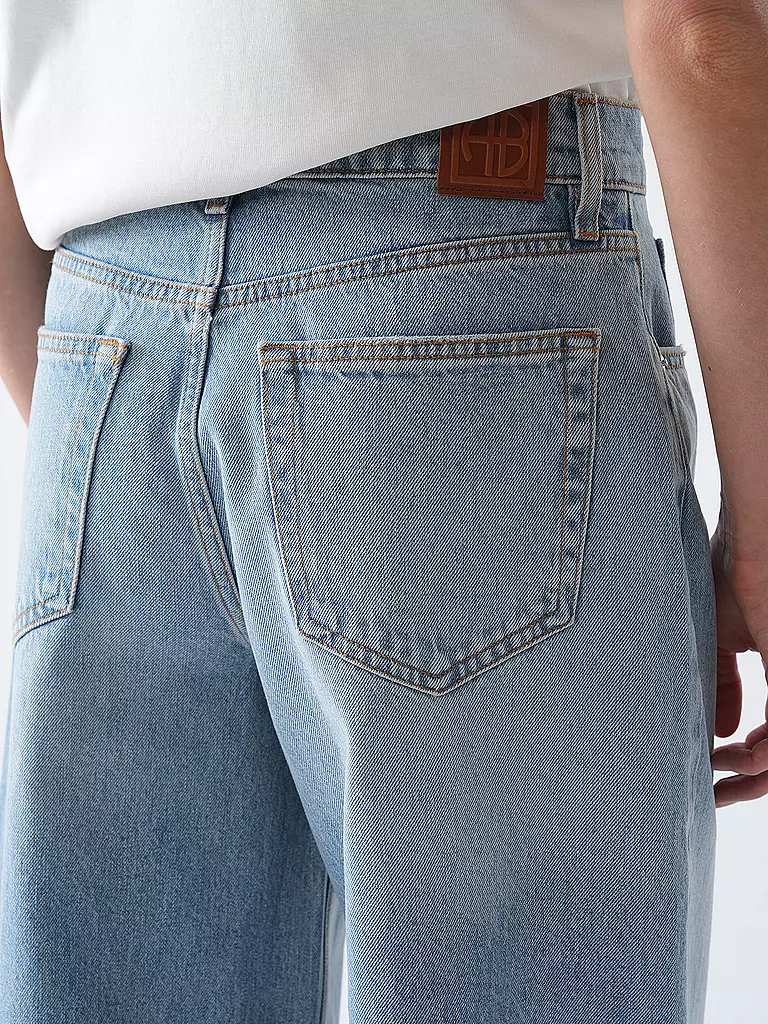 ANINE BING | Jeans Wide Leg 7/8 HEATH  | blau
