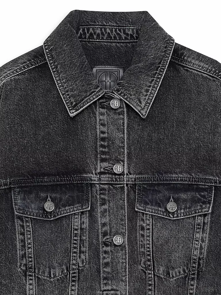 ANINE BING | Jeansjacke RORY | grau