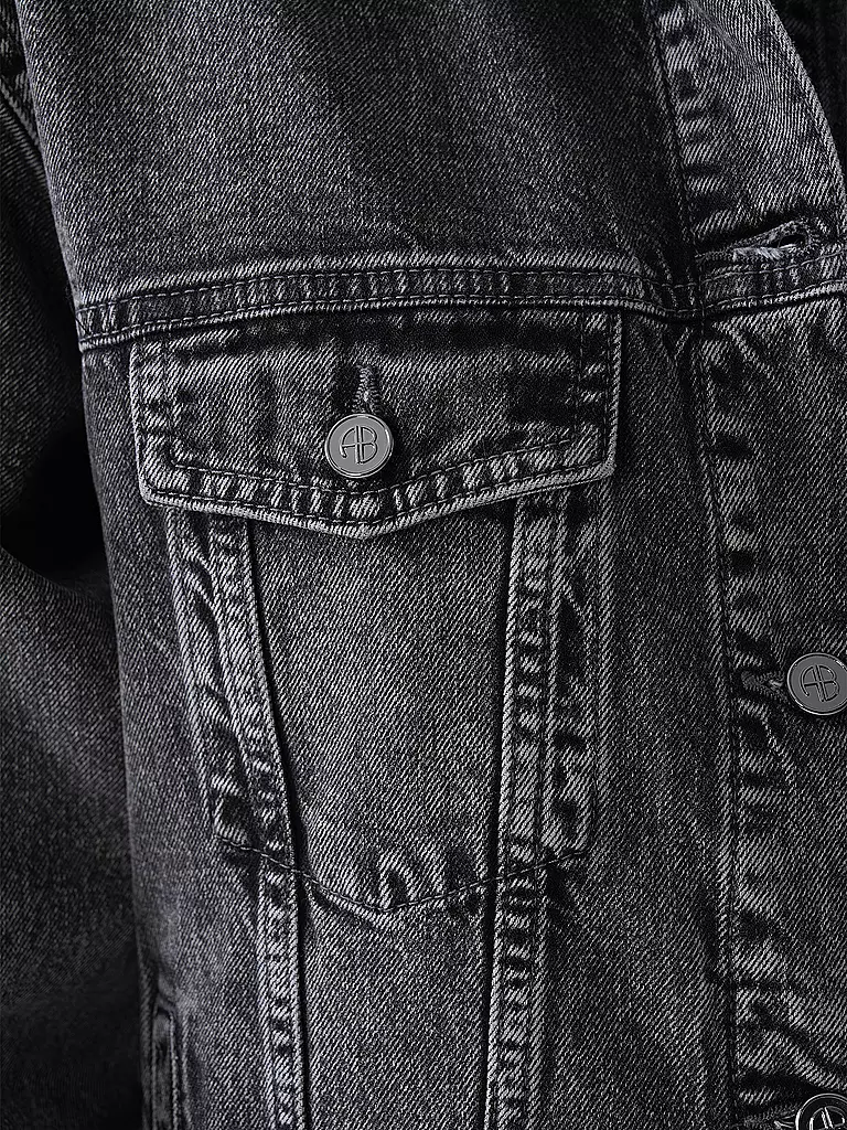 ANINE BING | Jeansjacke RORY | grau