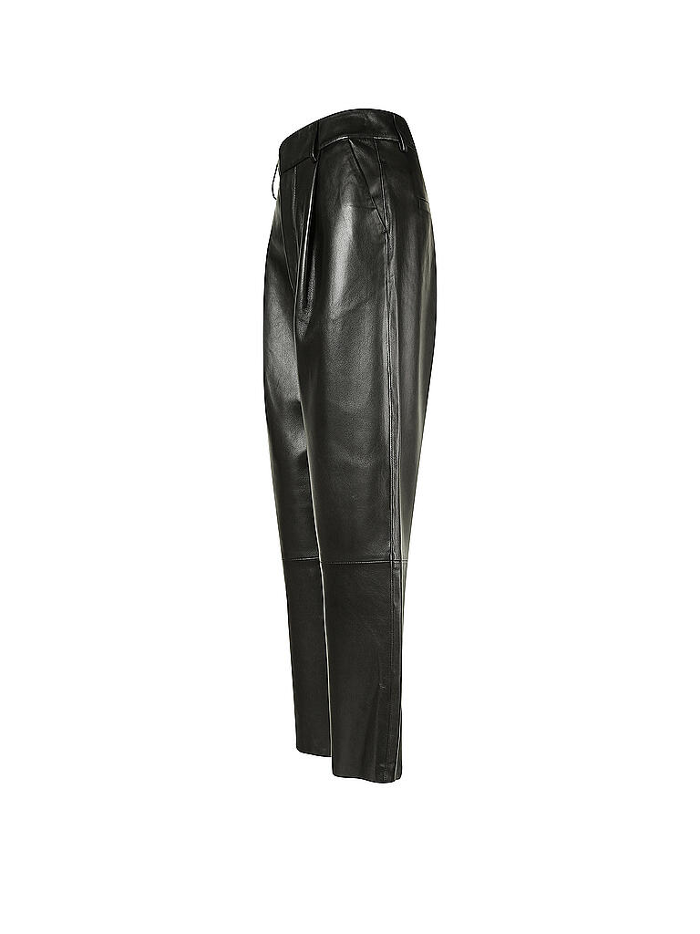 ANINE BING | Lederhose " Becky " | schwarz