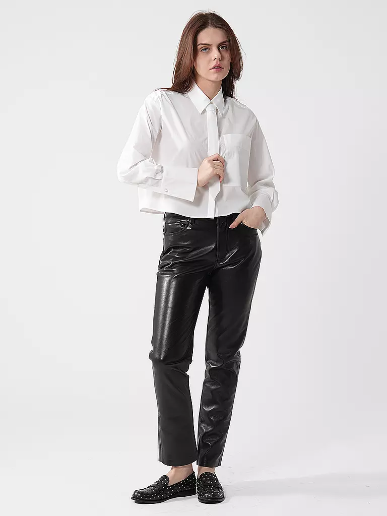ANINE BING | Lederhose BRUNO | schwarz