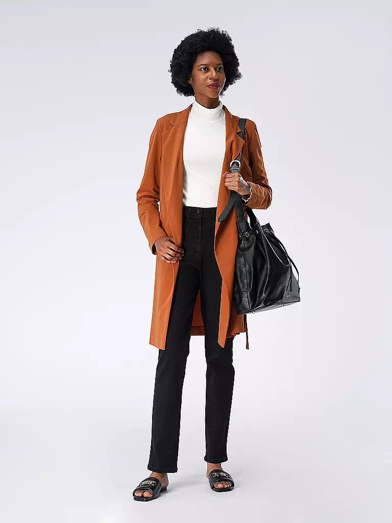 ANINE BING | Ledertasche - Bucket Bag ALANA | schwarz