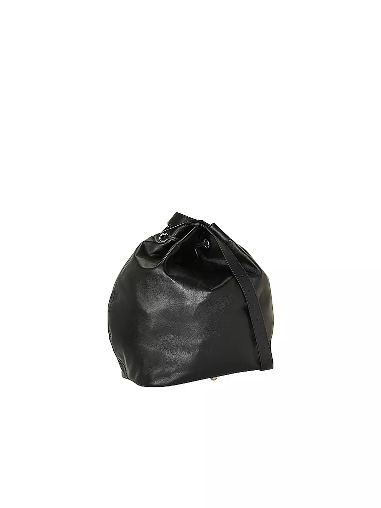 ANINE BING | Ledertasche - Bucket Bag ALANA | schwarz