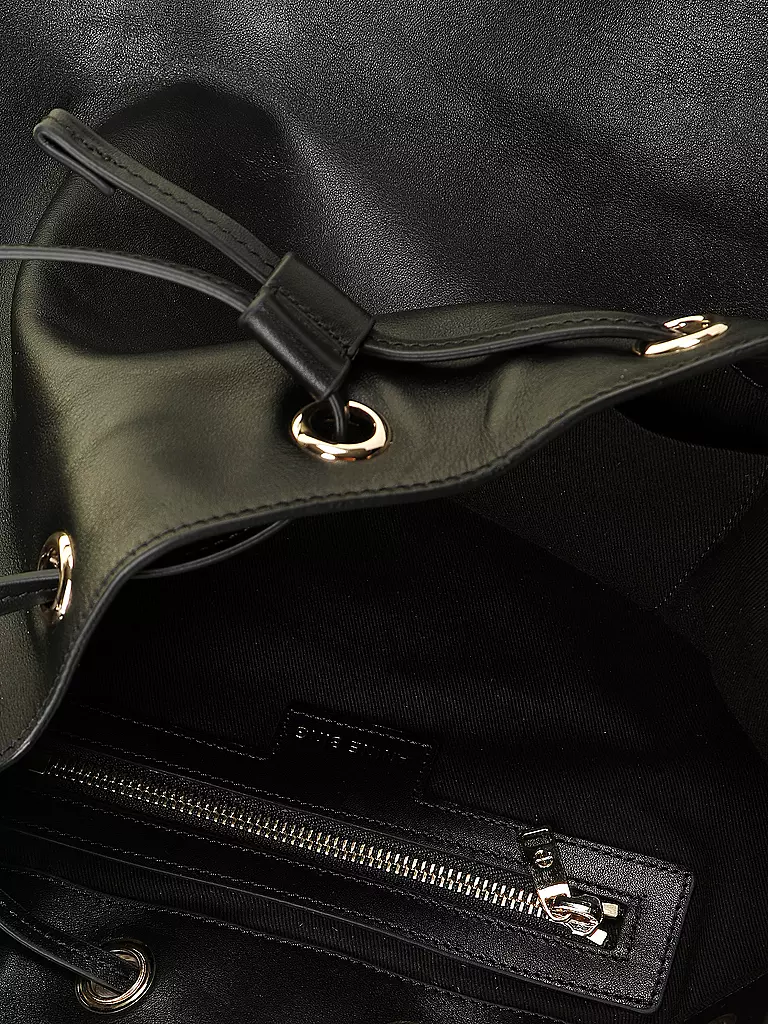 ANINE BING | Ledertasche - Bucket Bag ALANA | schwarz