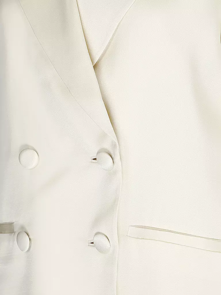 ANINE BING | Seidenblazer | creme