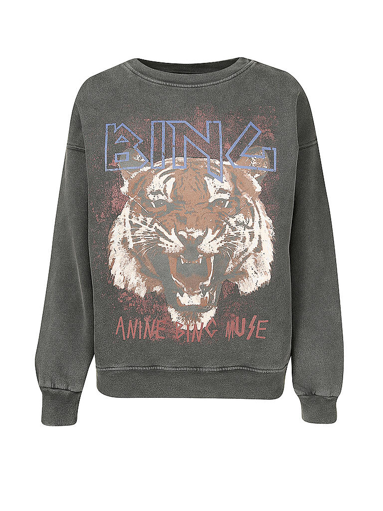 ANINE BING | Sweater Tiger | schwarz