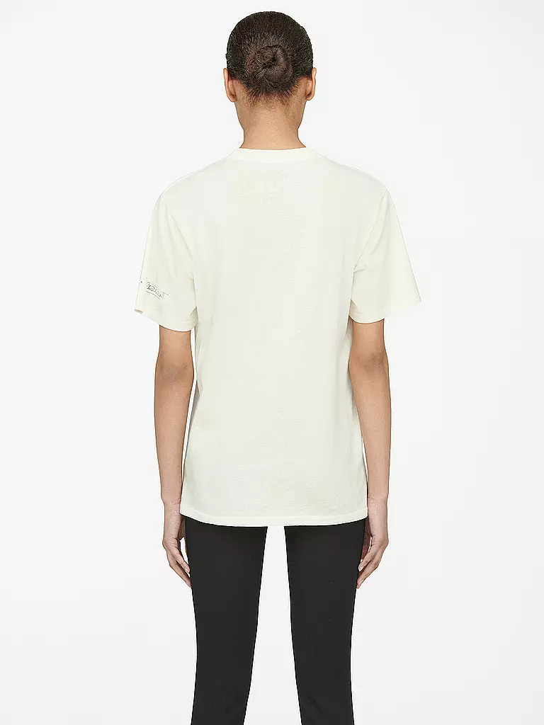ANINE BING | T Shirt Hudson Tee | weiß