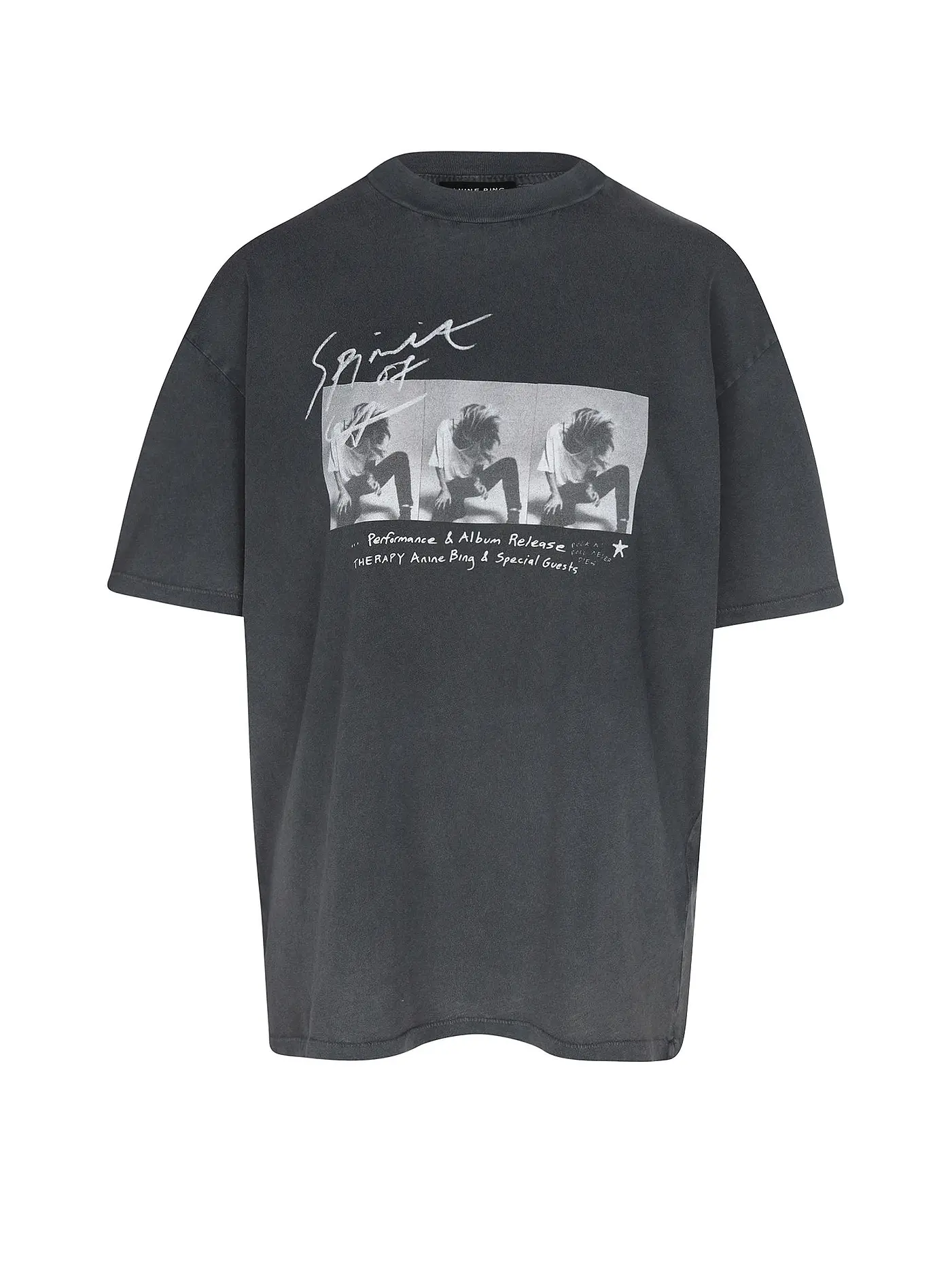 ANINE BING | T-Shirt ASHTON | schwarz