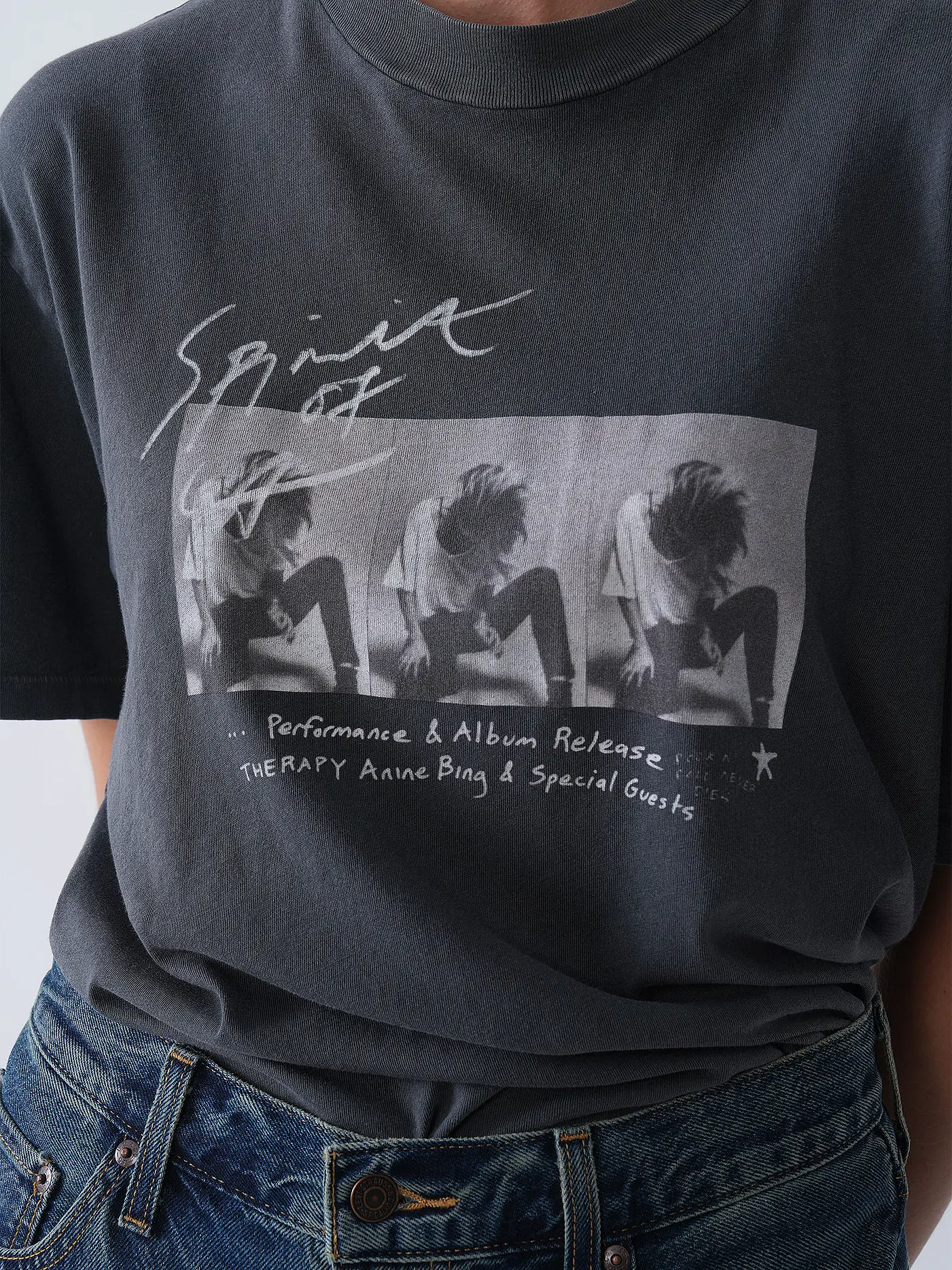 ANINE BING | T-Shirt ASHTON | schwarz