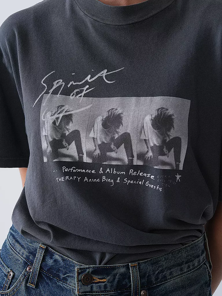 ANINE BING | T-Shirt ASHTON | schwarz