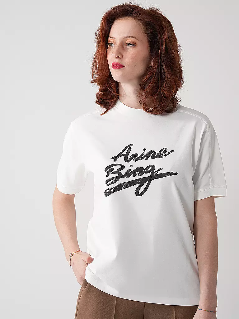 ANINE BING | T-Shirt JAYLIN | weiss