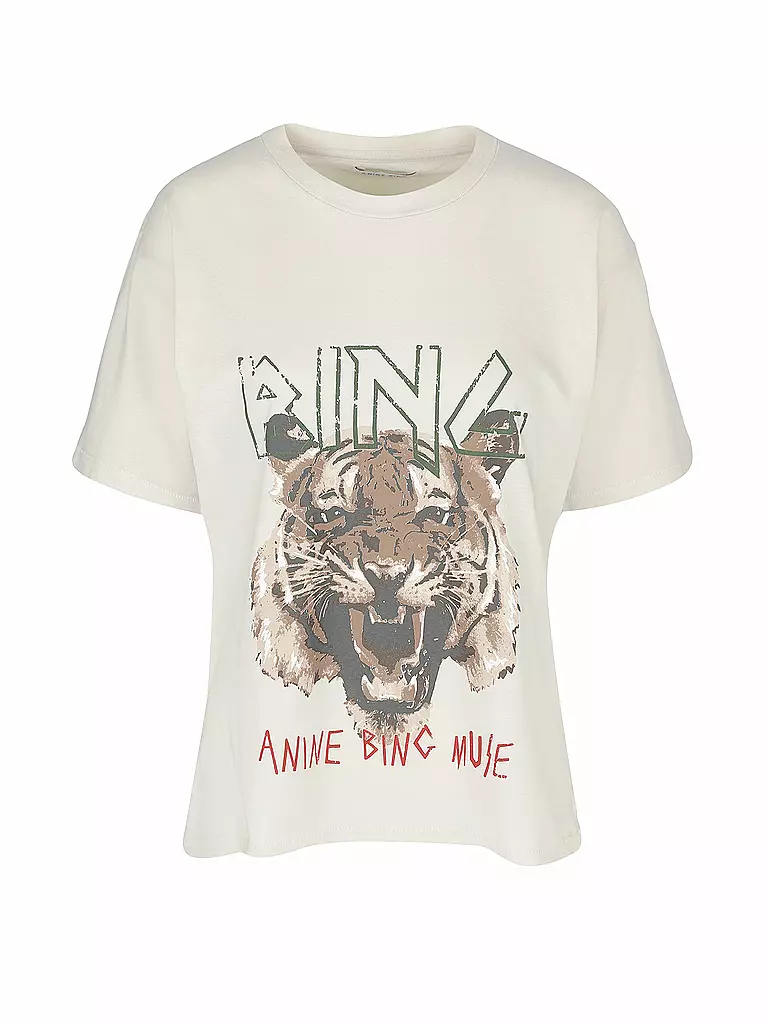 ANINE BING | T-Shirt TIGER TEE | grau