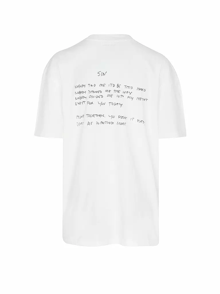 ANINE BING | T-Shirt WALKER | weiss