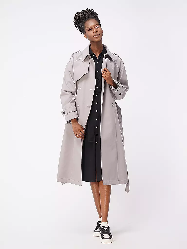 ANINE BING | Trenchcoat FINLEY | grau