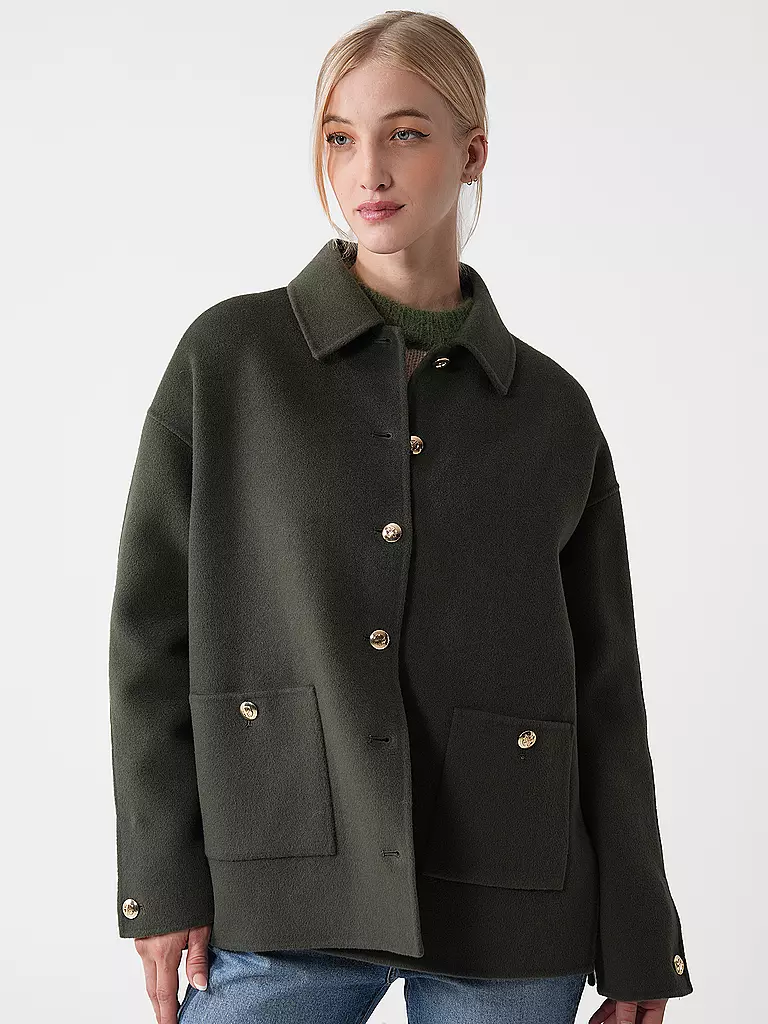 ANINE BING | Wolljacke LUCA | olive