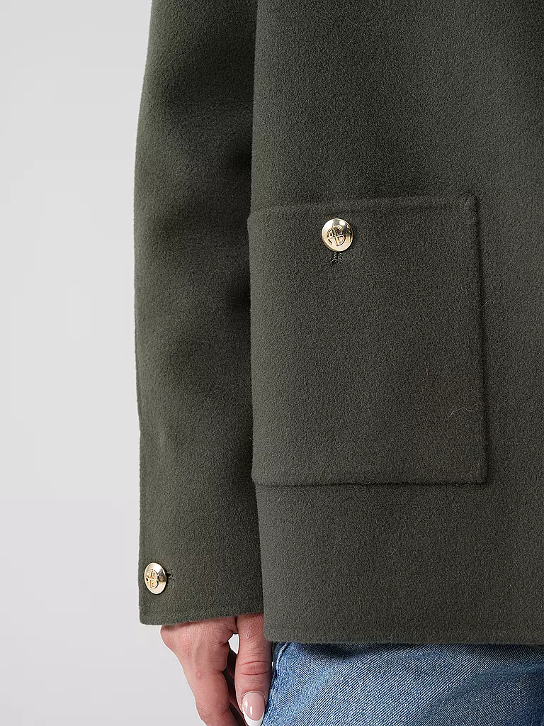 ANINE BING | Wolljacke LUCA | olive