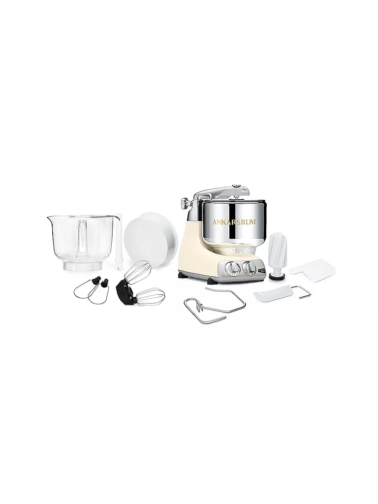 ANKARSRUM | Küchenmaschine Assistent Original 6230 7L 1500 Watt Light Creme | dunkelgrün