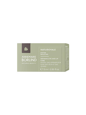 ANNEMARIE BÖRLIND | Augencreme - NATUROYALE Defining Eye and Lip Care 15ml