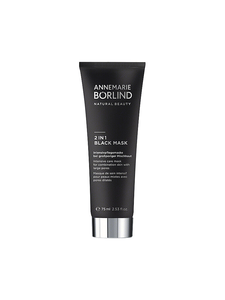 ANNEMARIE BÖRLIND 2 IN 1 BLACK MASK 75 ml
