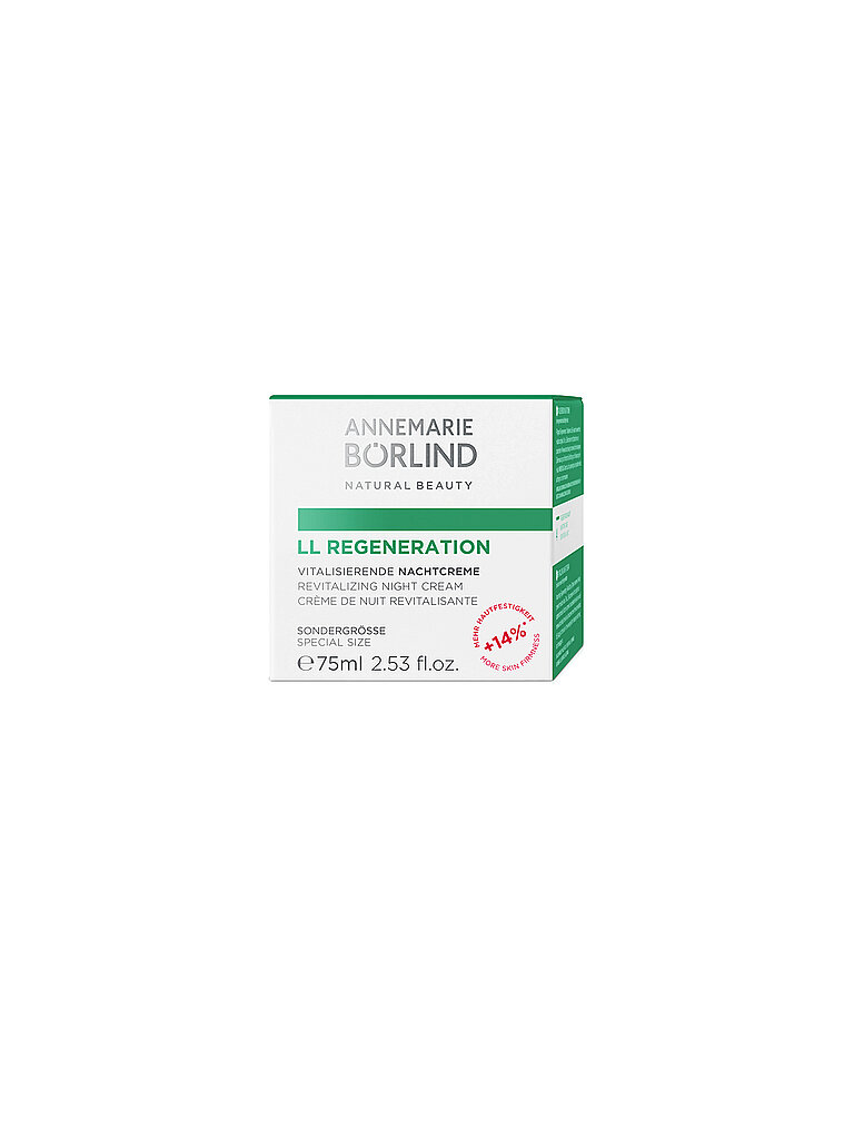 ANNEMARIE BÖRLIND LL REGENERATION Vitalisierende Nachtcreme LIMITED EDITION 75 ml