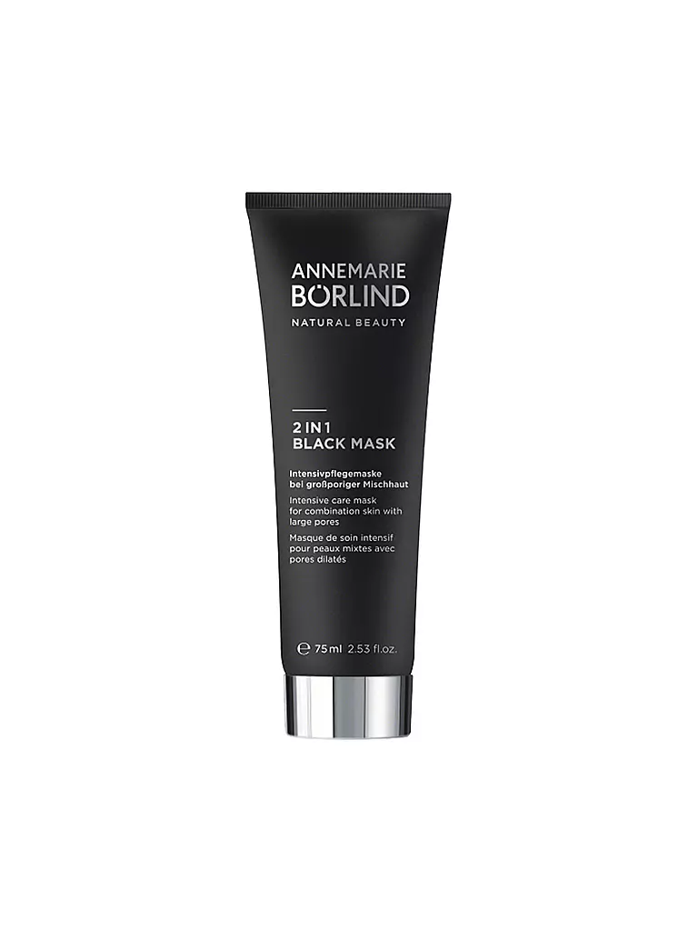 ANNEMARIE BÖRLIND | 2 IN 1 BLACK MASK 75ml | keine Farbe