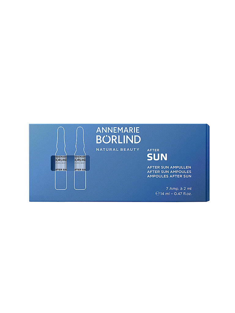 ANNEMARIE BÖRLIND | AFTER SUN AMPULLEN 7x2ml | keine Farbe