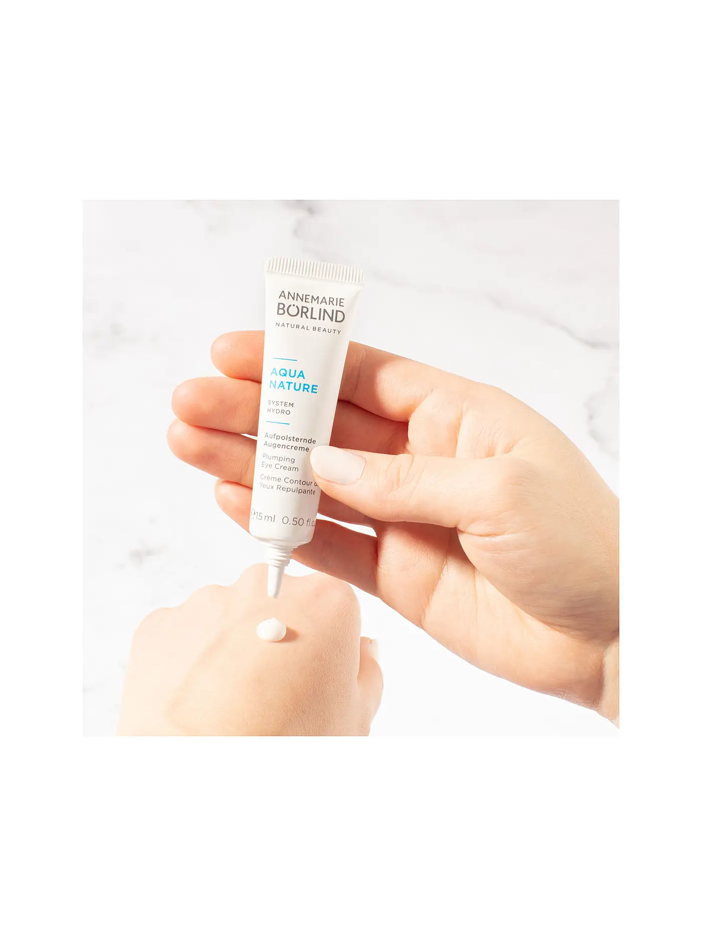 ANNEMARIE BÖRLIND | AQUANATURE  Aufpolsternde Augenccreme 15ml | keine Farbe