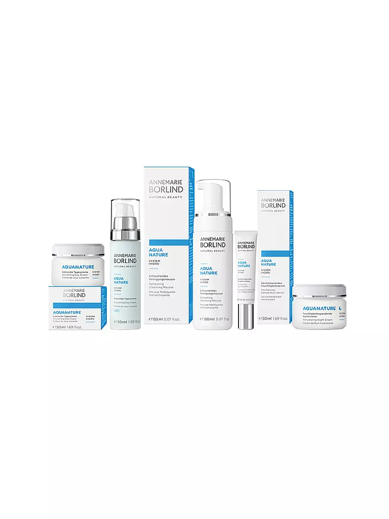 ANNEMARIE BÖRLIND | AQUANATURE Glättende Tagescreme Light 50ml | keine Farbe