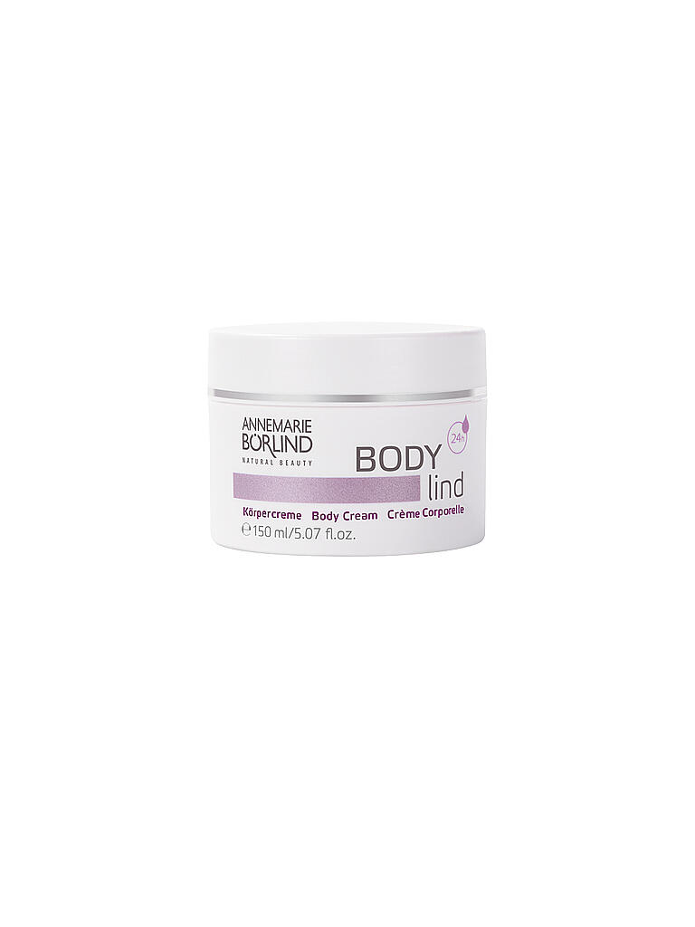 ANNEMARIE BÖRLIND | BODY lind Körpercreme 150ml | transparent